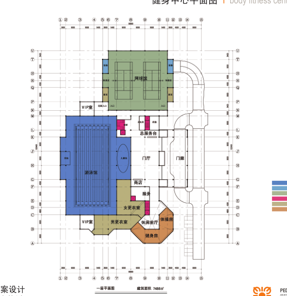 新中式风格多层酒店建筑设计方案文本