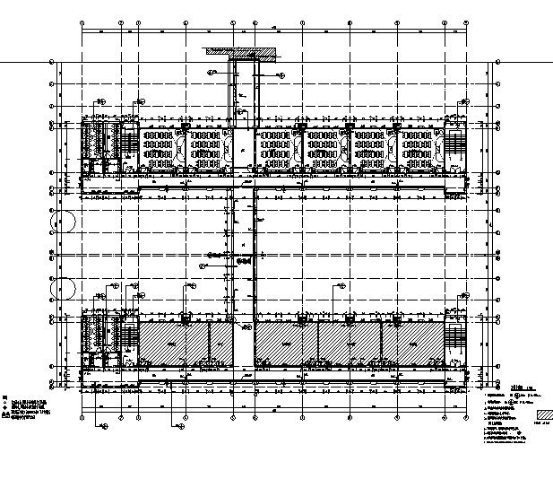 [浙江]学院教学楼及食堂、宿舍、行政楼施工图（含全专业图纸）-学院教学楼及食堂、宿舍、行政楼建筑施工图（含全专业图纸）