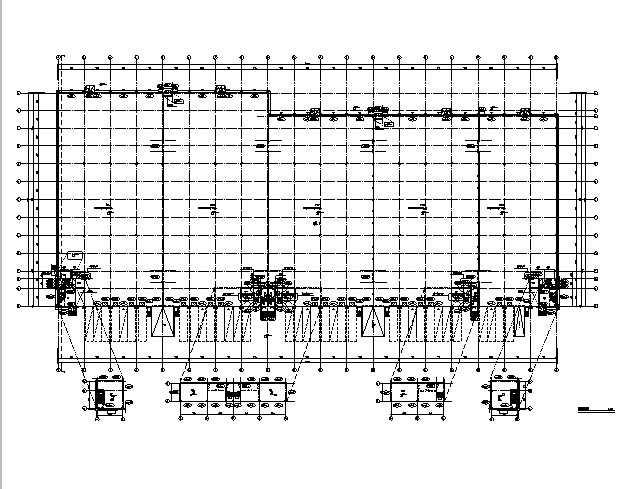 [安徽]单层综合性产业园建筑施工图（16年全专业图纸）-单层综合性产业园建筑施工图（16年全专业图纸）