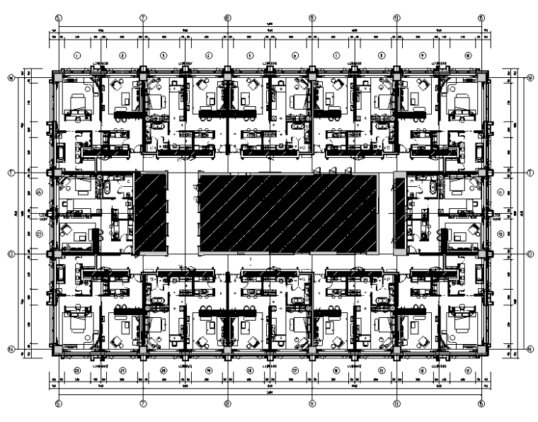 浴室五金效果图资料下载-泛海费尔蒙酒店设计施工图（附效果图+物料表+机电给排水施工图）