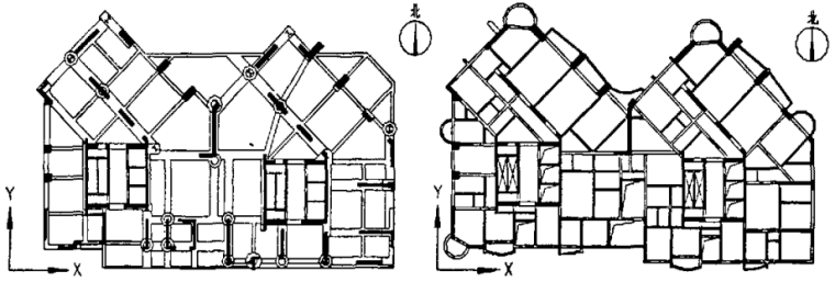 结构转换建筑资料下载-带转换层超高层建筑结构振动台试验研究