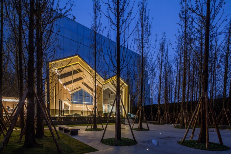 森林公园建筑设计资料下载-重庆万科森林公园销售展示中心 /LWK + PARTNERS