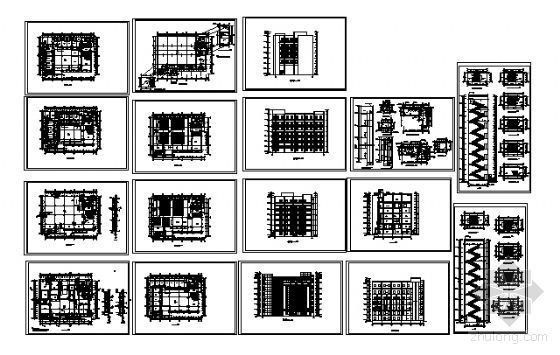 某七层综合楼建筑设计方案图-4