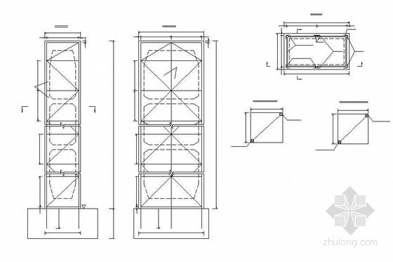25米钢构资料下载-连续钢构箱梁特大桥引桥薄壁空心墩劲性骨架布置节点详图设计