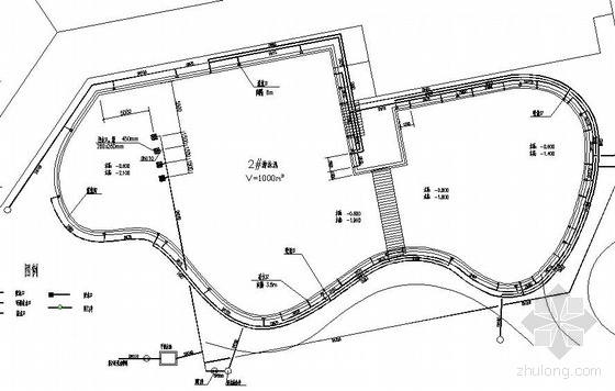 露天游泳池施工设计图资料下载-某工程游泳池给排水设计图