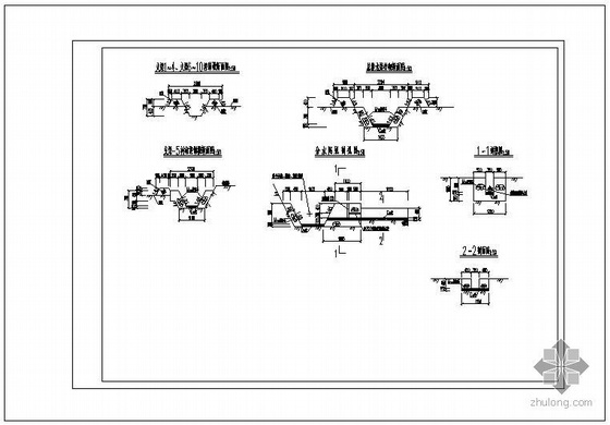 某园田化工程渠道结构图-2