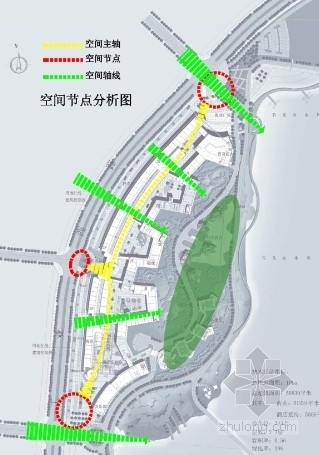 [广东]现代风格大型商业综合区规划设计方案文本（含CAD）-商业综合区分析图
