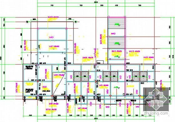 [广东]办公楼建筑安装工程施工招标文件164页(附全套CAD图纸及清单)-梁平法施工图