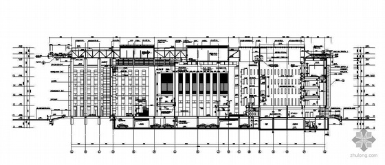 [广东省]某市人民大会堂建筑结构施工图(有效果图)-2