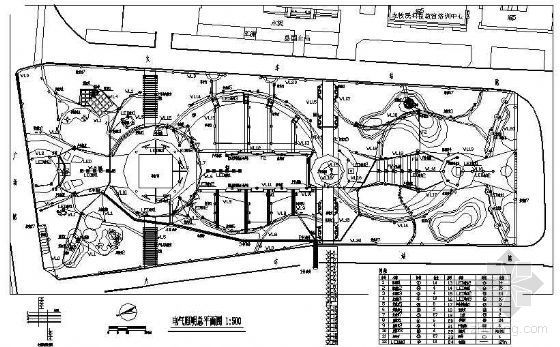 高铁站前广场景观资料下载-某火车站站前广场景观照明施工图
