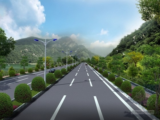 道路标线计算资料下载-道路工程Excle自动计算程序