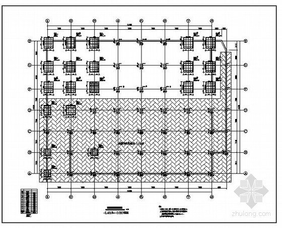 高层办公楼框架结构设计图资料下载-南京某框架办公楼结构设计图