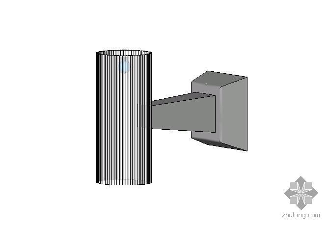 壁灯revit资料下载-简易家居壁灯