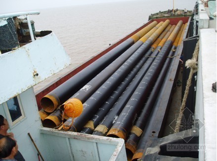 钢管桩施工流程图资料下载-[海南]海上深水码头工程钢管桩沉桩施工方案