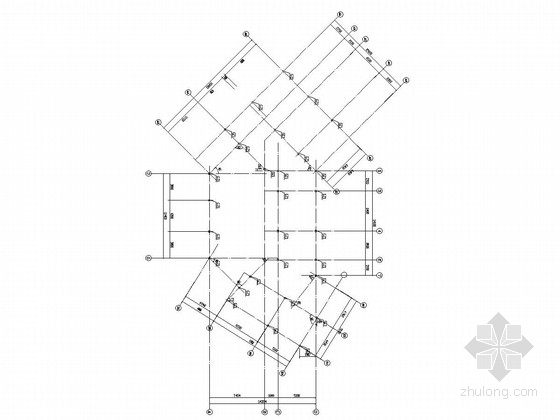 三层门式刚架结构资料下载-三层门式刚架结构办公楼结构施工图