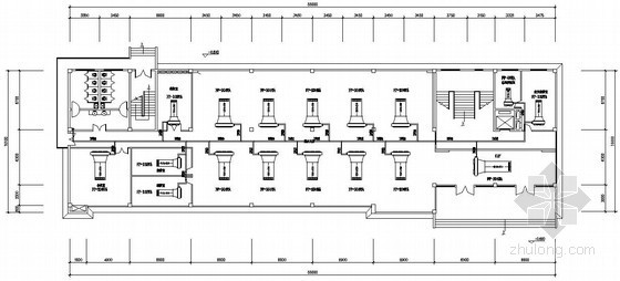 5层办公楼空调设计图纸资料下载-某办公楼空调设计图纸