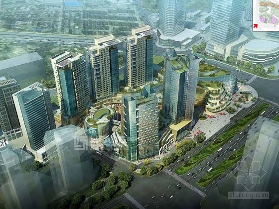 长沙商业广场景观资料下载-[长沙]多元文化城市商业广场景观设计方案