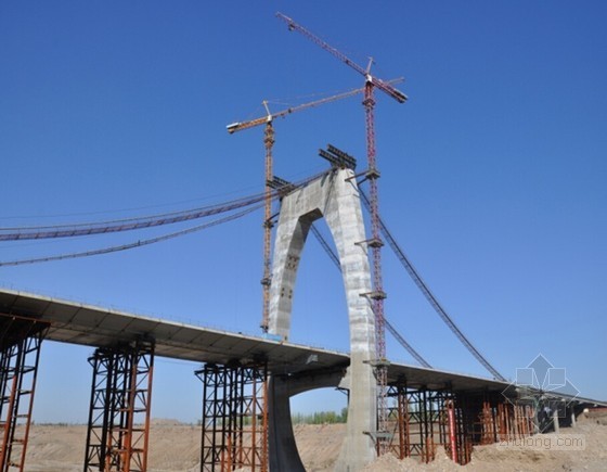 桥梁工程施工经验总结资料下载-空间曲面异型桥塔模板设计与施工经验总结