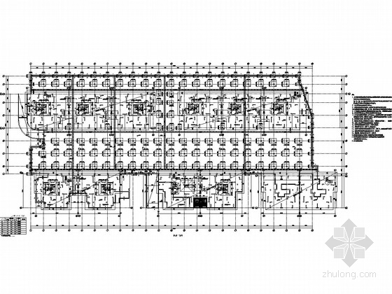 地下室自行车坡道施工方案资料下载-一层地下室结构图纸