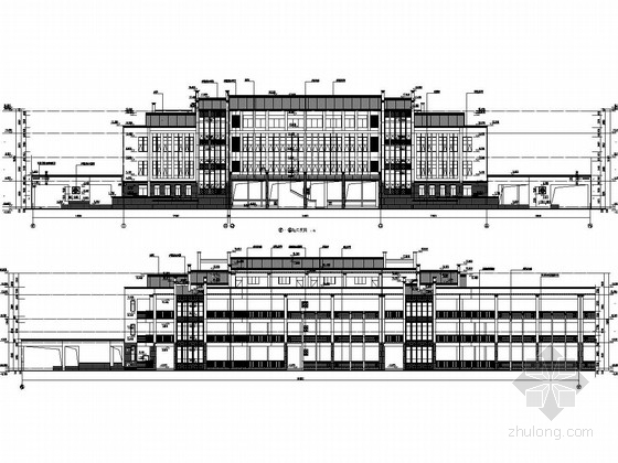 三层教学楼建筑结构施工资料下载-[湖南]30班三层中心小学教学楼建筑结构全套图