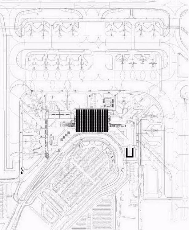 大型公共建筑设计：匈牙利布达佩斯SkyCourt航站楼_18