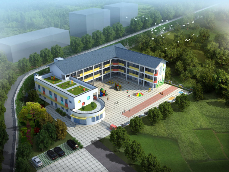 幼儿园室外景观工程资料下载-[重庆]幼儿园建设工程施工图预算（土建，安装）