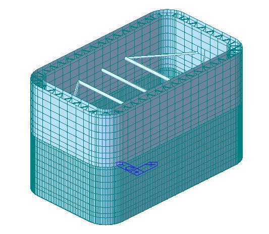 建模注意事项资料下载-钢围堰分析midasCivil施工专题培训课件（含CAD、模型）