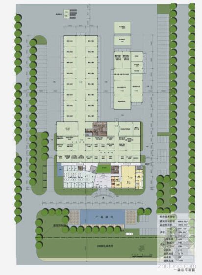 [扬州]某三层宿舍楼建筑设计方案文本-3