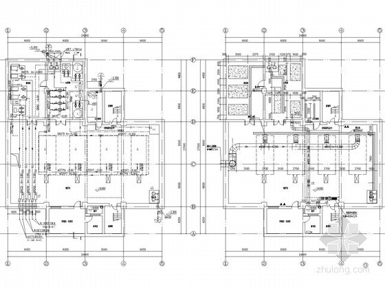 小区热水锅炉房资料下载-[北京]住宅区地下锅炉房建筑暖通系统设计施工图