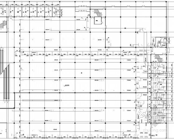 两层超市平面资料下载-大型超市建筑空调通风系统设计施工图（直燃型溴化锂）