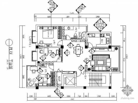 双层厂房施工图资料下载-[南京]某双层别墅施工图