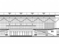 某玻璃幕悬挑结构大学生体育馆建筑设计方案