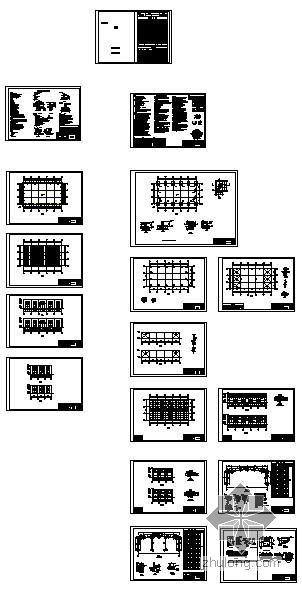 小型餐厅CAD图纸资料下载-江苏某小型仓库全套图纸