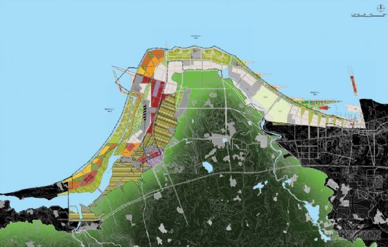 城市设计竞赛作品动画资料下载-海口西海岸外滩城市设计全套竞赛资料