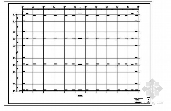 单层厂房排风施工图资料下载-单层钢结构厂房结构施工图