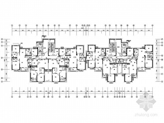 带有地下室的框架结构设计资料下载-[湖北]知名商住楼强弱电施工图纸（2014年最新设计）