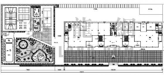 家私城设计资料下载-东溪家具城办公楼总规划图