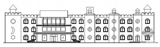 某十二班幼儿园建筑施工图资料下载-[霸州市]某村镇8班幼儿园建筑施工图