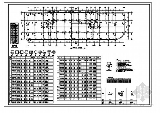单层天窗建筑资料下载-单层门钢（带天窗）厂房结构施工图