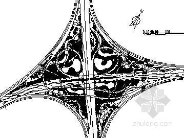 立交桥景观设计案例资料下载-某立交桥绿化施工设计