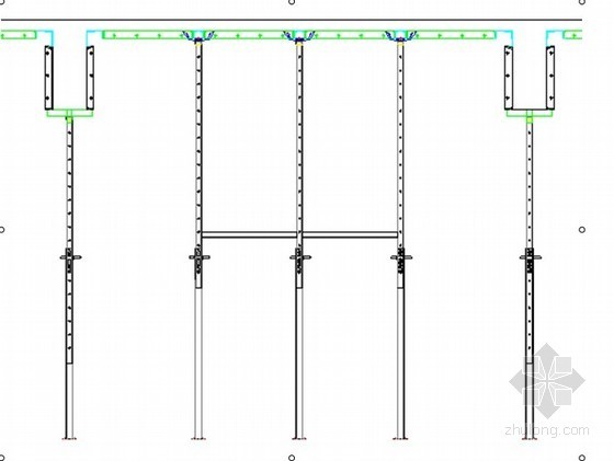 [广东]剪力墙结构办公楼铝合金模板施工方案（附节点图）-（铝合金模板板面支撑系统） 