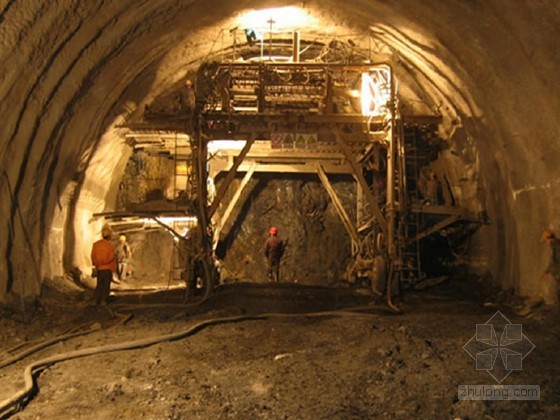 隧道洞身注浆钢管施工方案资料下载-双向四车道公路隧道洞身支护专项方案（37页 湿喷工艺）