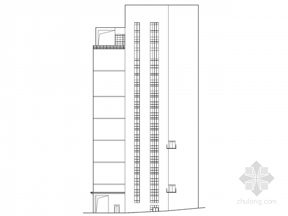 16层医院图纸资料下载-[四川]16层医院综合楼建筑施工图