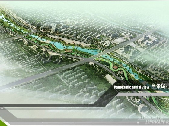 小区景观设计汇报资料下载-[张家口]城市河道景观设计方案（演示汇报）