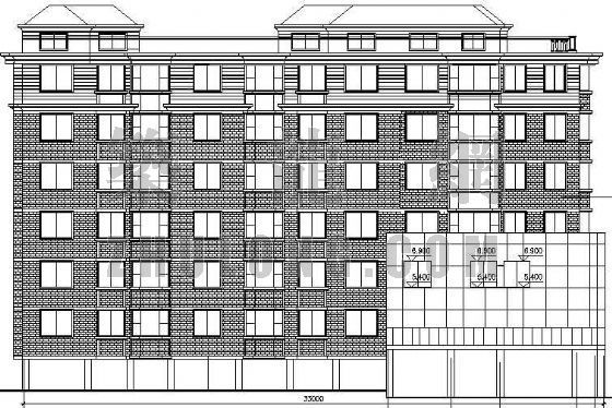 多层住宅建施图资料下载-某江南多层住宅楼建筑施工图（全套）