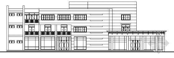 多层娱乐中心建筑设计资料下载-某娱乐中心建筑施工图