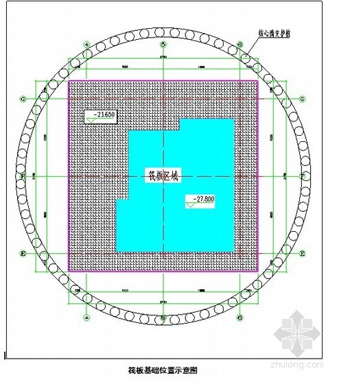 混凝土地板施工方案资料下载-[广州]商业广场核心筒筏板大体积混凝土施工方案（中建）