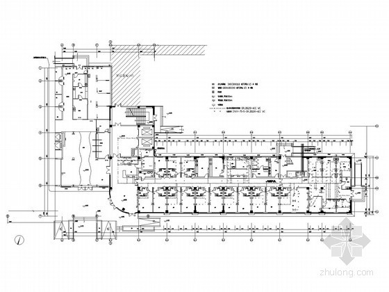 医院强弱电布线图资料下载-[北京]大型三甲医院住院楼强弱电施工图纸（知名院）