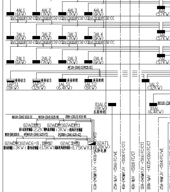 简易六角亭施工图资料下载-某二类高层商住楼全套电气施工图