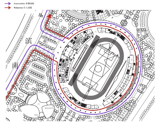 临夏奥体中心体育场 / 杜兹设计-27总平面图.jpg